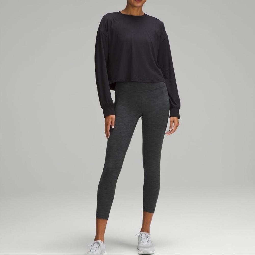 Wunder train lululemon leggings Heather Gray Leggings